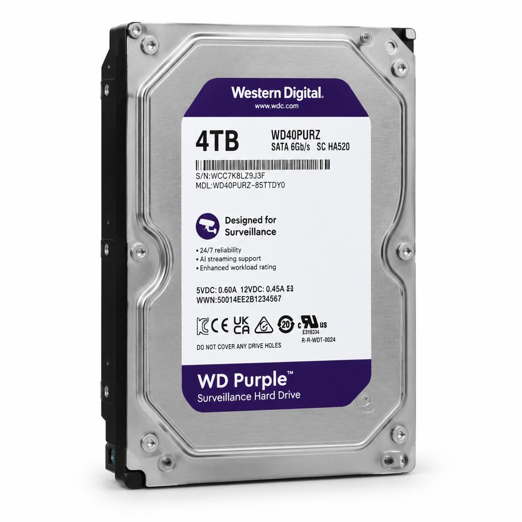 WD Purple namenski disk za videonadzor
